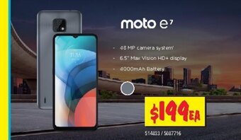 JB Hi-Fi Moto e7 offer