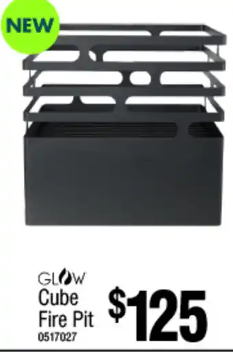 Bunnings GLOW Cube Fire Pit offer