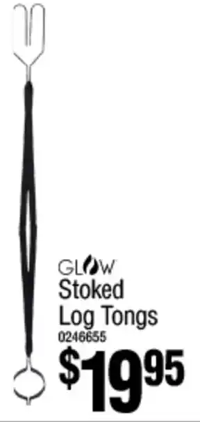 Bunnings GLOW Stoked Log Tongs offer