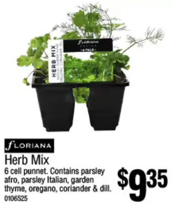 Bunnings FLORIANA Herb Mix offer