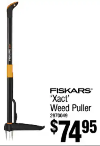 Bunnings FISKARS 'Xact' Weed Puller offer