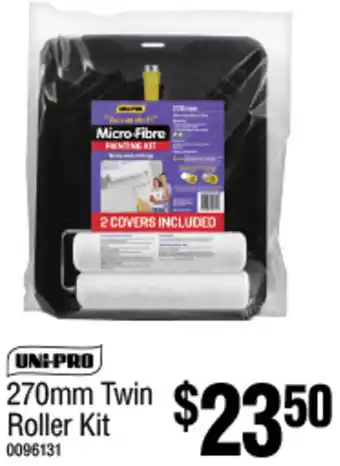 Bunnings UNI-PRO 270mm Twin Roller Kit offer