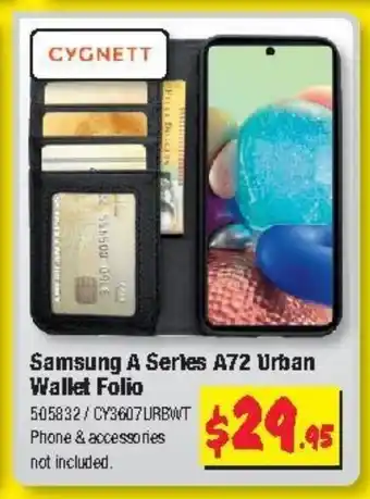 JB Hi-Fi Samsung A Series A72 Urban Wallet Folio offer