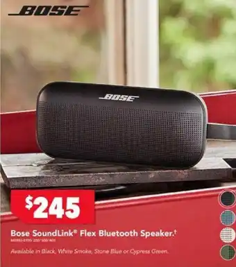 Harvey Norman Bose SoundLink Flex Bluetooth Speaker offer