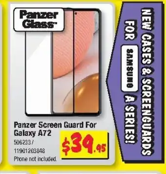 Panzer Screen Guard For Galaxy A72