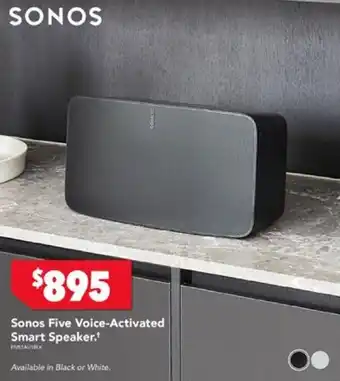 Harvey Norman Sonos Five Voice-Activated Smart Speaker offer