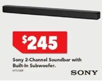 Harvey Norman Sony 2-Channel Soundbar with Built-In Subwoofer. offer