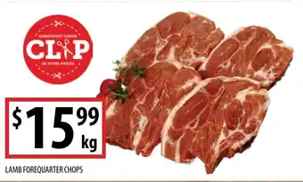 Supabarn LAMB FOREQUARTER CHOPS offer