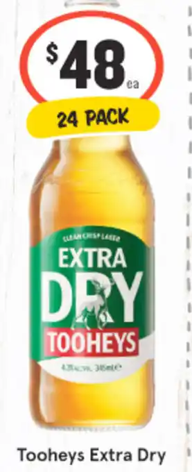 IGA Liquor Tooheys Extra Dry offer