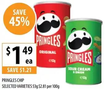 Supabarn PRINGLES CHIP 53g offer