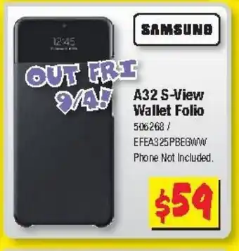 JB Hi-Fi Samsung  A32 S-View Wallet Folio offer