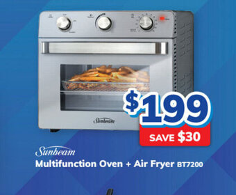 Bi-Rite Sunbeam - MUltifunction Oven + Air Fryer offer