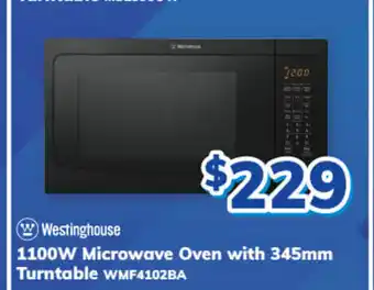 Bi-Rite Westinghouse - 1100W Microwave with 345mm Turntable offer