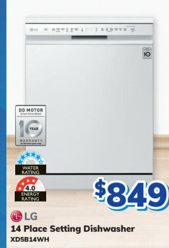 Bi-Rite LG - 14 Place Setting Dishwasher offer