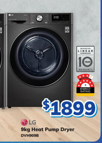 Bi-Rite LG - 9kg Heat Pump Dryer offer