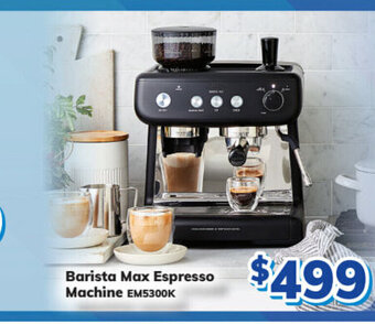 Barista Max Espresso Machine
