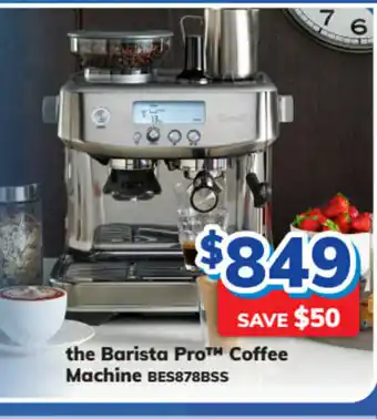 Bi-Rite Breville - The Barista Pro™ Coffee Machine offer