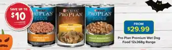 Pro Plan Premium Wet Dog Food 12 x 368g Range