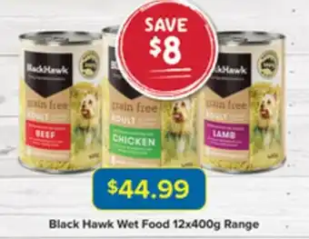 Black Hawk Wet Food 12 x 400g Range