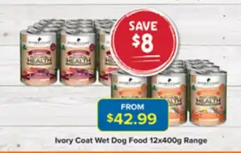 Ivory Coat Wet Dog Food 12 x 400g Range