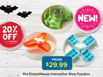 Pet Dreamhouse Interactive Slow Feeders