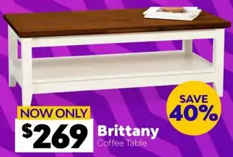 ComfortStyle Furniture & Bedding Brittany Coffee Table offer