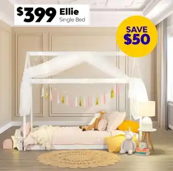 ComfortStyle Furniture & Bedding Ellie Single Bed offer