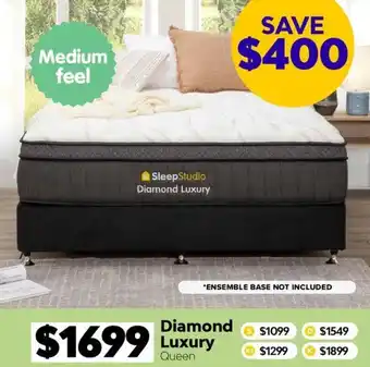 ComfortStyle Furniture & Bedding Diamond Luxury Queen offer