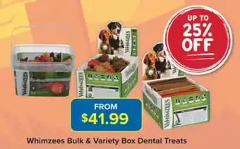 Whimzees Bulk & Variety Box Dental Treats
