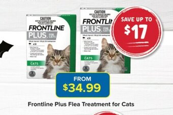 Frontline Plus Flea Treatment for Cats