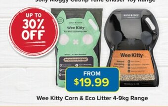 Wee Kitty Corn & Eco Litter 4-9kg Range