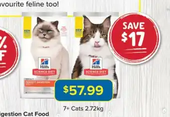 PetO Hills Perfect Digestion Cat Food - 7+ Cats 2.72kg offer