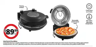 Coles Saba Electric Pizza Maker offer