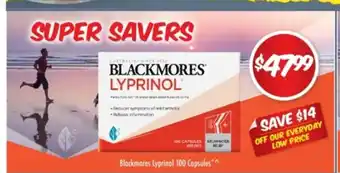 Blackmores Lyprinol 100 Capsules