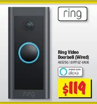 JB Hi-Fi Ring Video Doorbell offer