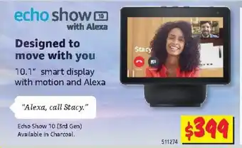 JB Hi-Fi echo show with Alexa offer