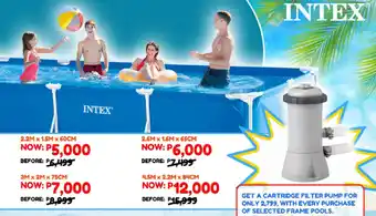 ToysRus INTEX  2.2M x 1.5M x 60CM offer