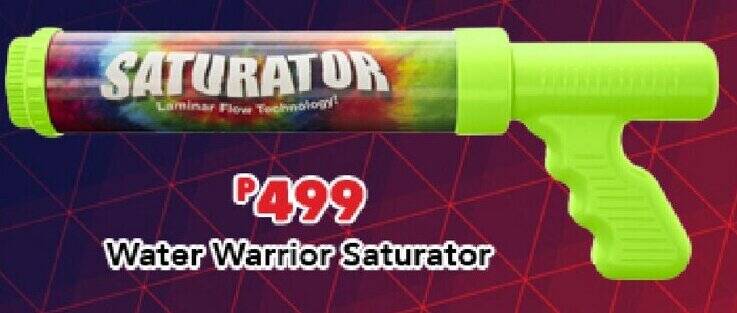 Water Warrior Saturator offer at ToysRus