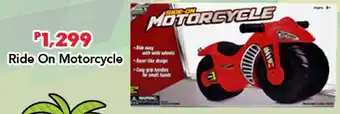 ToysRus Ride On Motorcycle offer