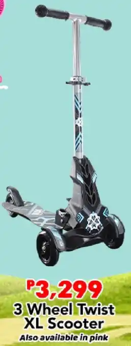 3 Wheel Twist XL Scooter