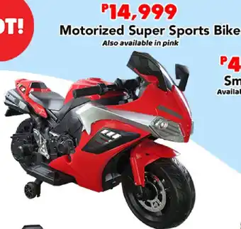 ToysRus Motorized Super Sports Bike offer