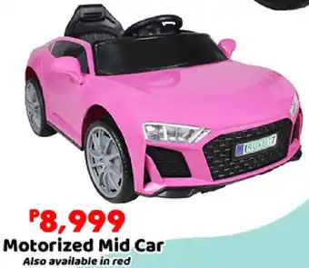 ToysRus Motorized Mid Car offer