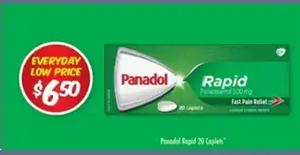 Panadol Rapid 20 Caplets