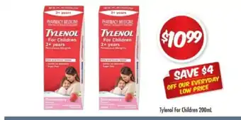 Tylenol For Children 200mL