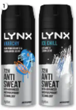 Good Price Pharmacy Lynx Deodorant Antiperspirant or Body Spray 165mL offer