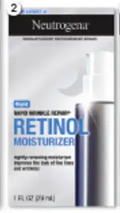Good Price Pharmacy Neutrogena Rapid Wrinkle Repair Night Moisturiser 29mL offer