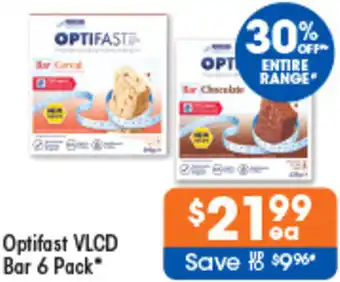 Good Price Pharmacy Optifast VLCD Bar 6 Pack offer