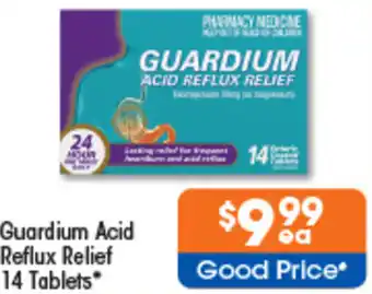 Good Price Pharmacy Guardium Acid Reflux Relief 14 Tablets offer