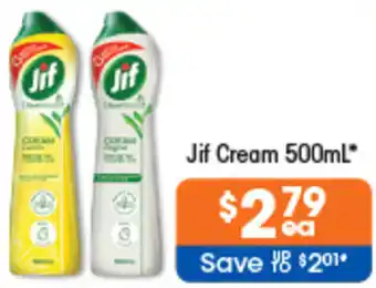 Good Price Pharmacy Jif Cream 500mL offer