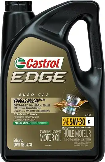 Autopro Castrol EDGE 5W30 LL 5L offer